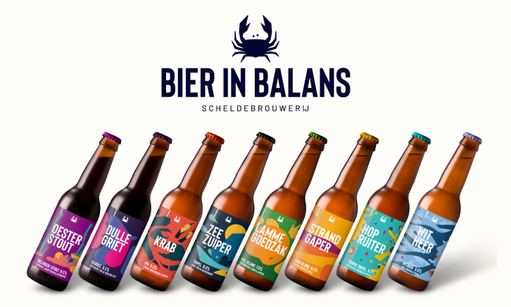 Scheldebrouwerij bieren en logo